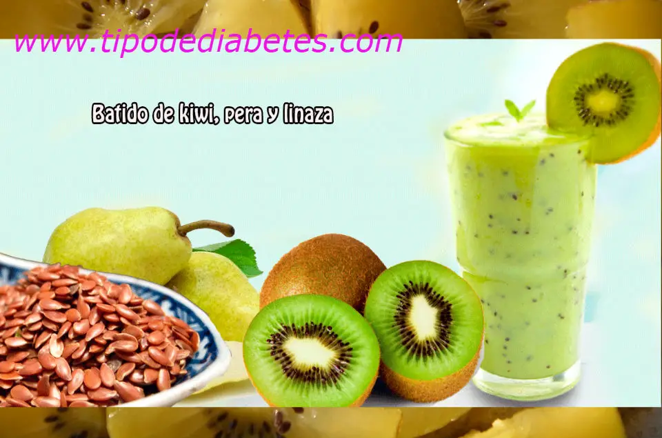 El kiwi es una fruta que no contiene casi nada de glucosa convirtiéndola en una dieta rica para diabéticos.