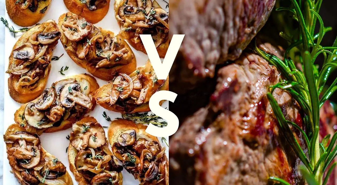 Proteínas de los Champiñones vs. la Carne: Una Comparación Nutricional