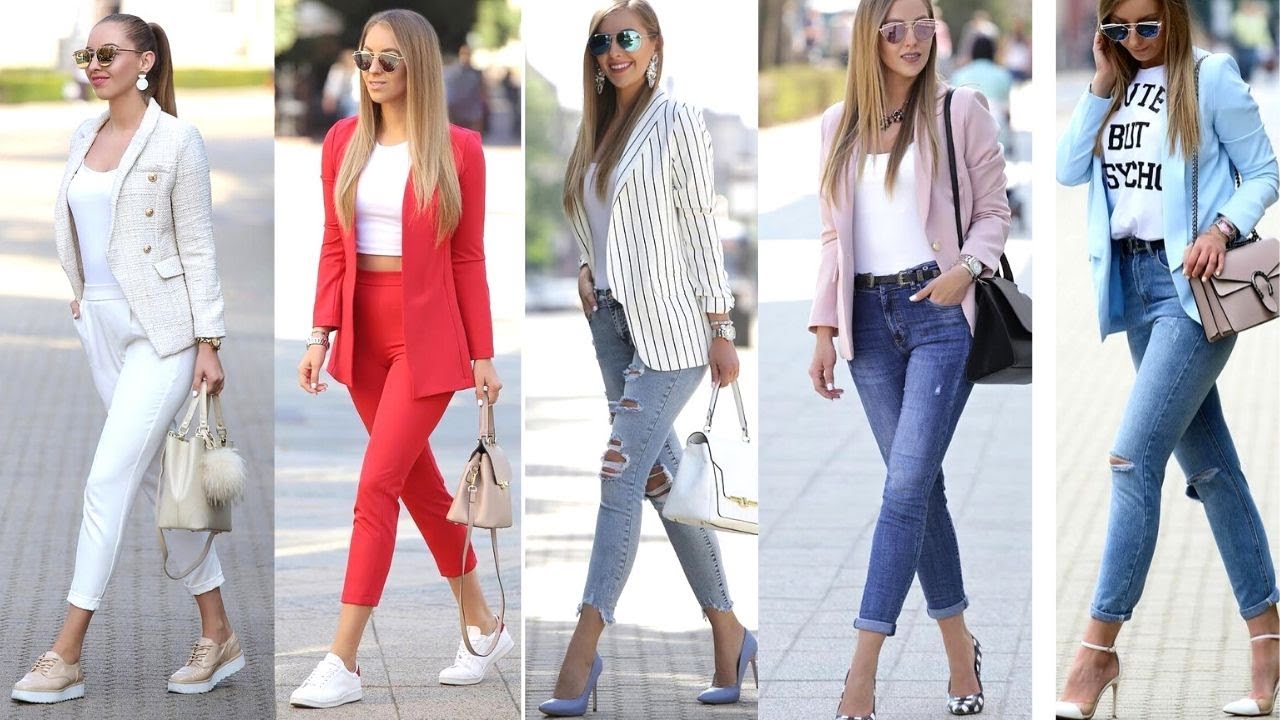 Como Vestir Con Blazer Mujer