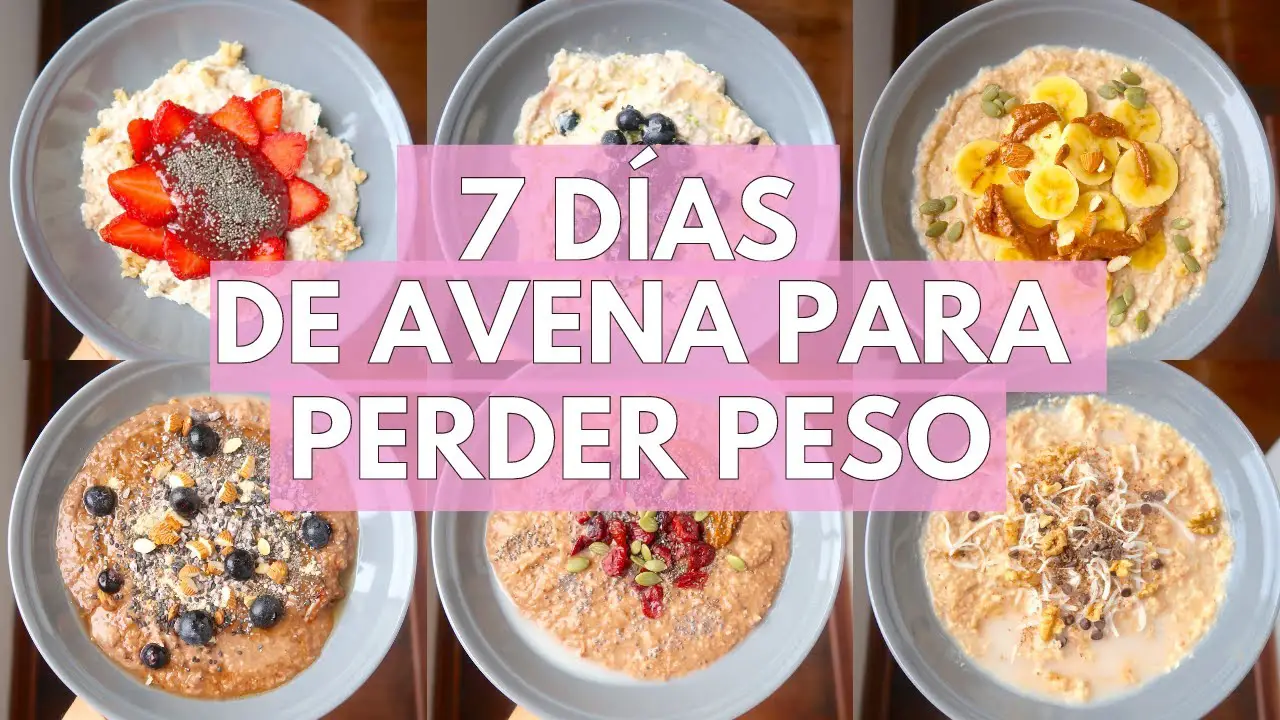 Dieta De La Avena, Baja 5 Kilos En Una Semana